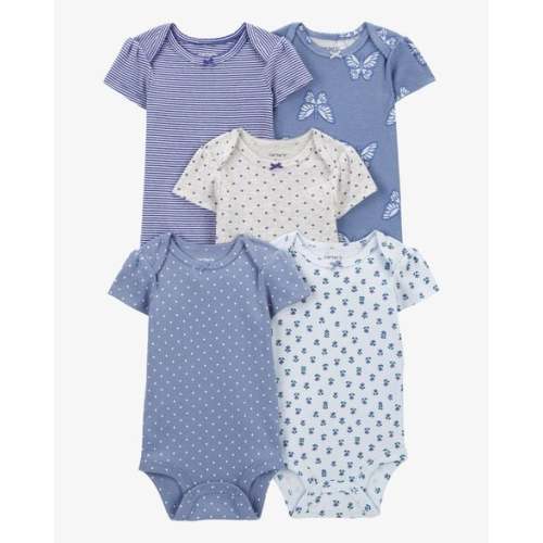 Baby 5-Pack Butterfly Short-Sleeve Bodysuits - Carter's | Carter's