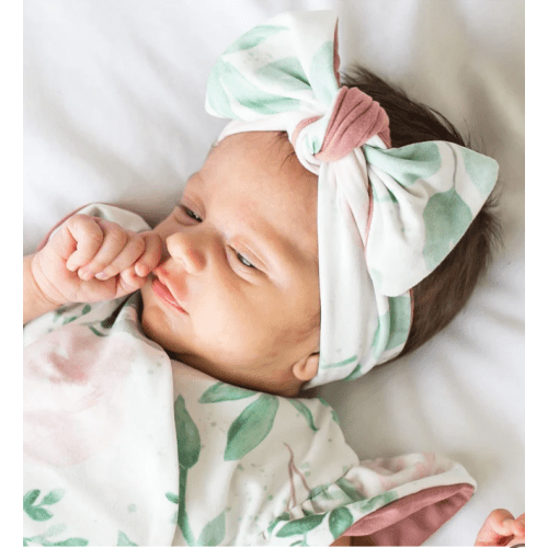 Newborn Headband for Girl - Newborn Head Wraps | Mama Coco