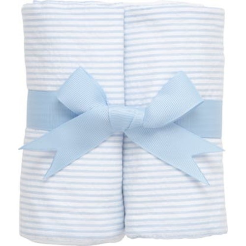 Seersucker Stripe Set of Two Burp Cloths