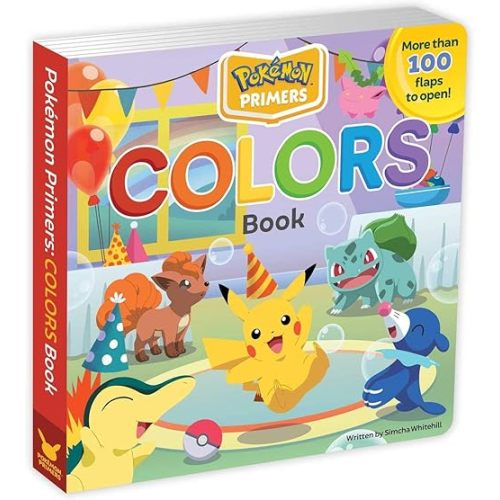 Pokémon Primers: Colors Book Board book – Lift the flap, November 23, 2021
