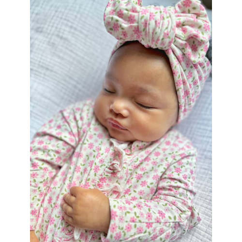 Pink Blossom Double Knot Bow