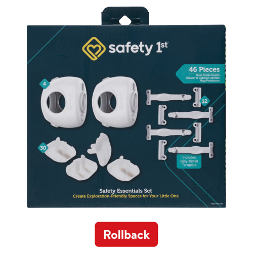 Safety 1ˢᵗ Safety Essentials Kit (46 pcs), White, Toddler
