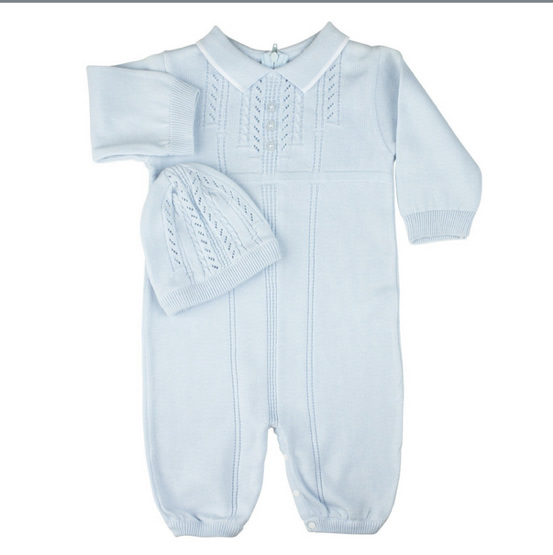 Newborn Baby Boy Coming Home Outfit | Newborn Baby Clothes | Newborn Knitted Outfit | Feltman Brothers