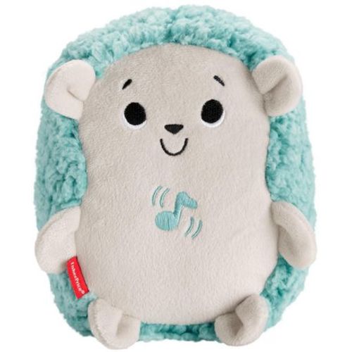 Fisher-Price Calming Vibes Hedgehog Soother Plush Sound Machine for Baby, Blue, Ages 0-2