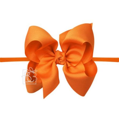 Satin Double Knot Bow on Clip