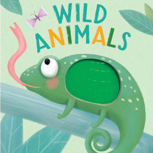 Wild Animals: A Touch and Feel Book - Children's Board Book - Educational
