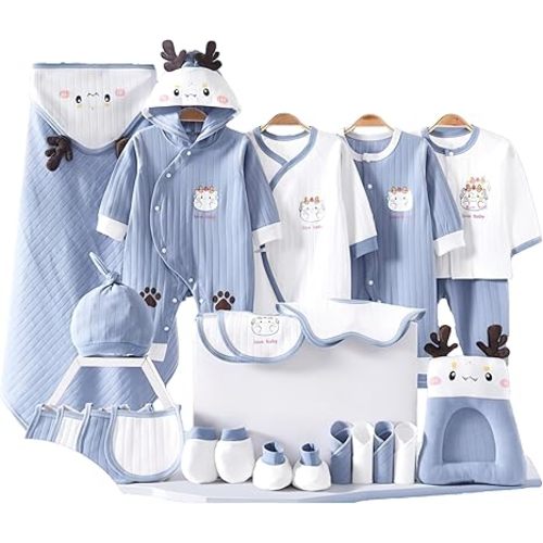 Newborn Clothing & Accessory Set,For New Born to 6 Months,Boy Outfits,Baby Girl Gifts Clothes Essentials Must Haves