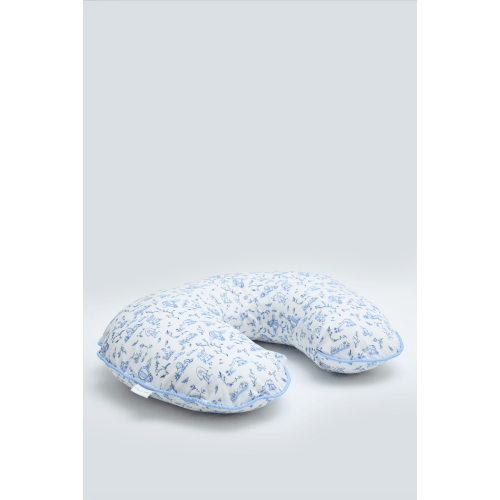 Nursing Pillow - Toile De Jouy / Blue