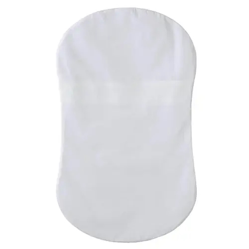 HALO - BassiNest Fitted Sheet 100% Cotton | White