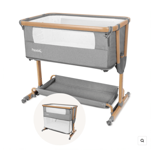 4-in-1 Baby Bassinet with Playard Extension