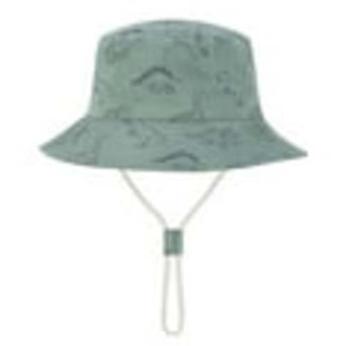 American Trends Baby Sun Hat UPF 50+ Sun Protection Summer Beach Hat Cute Baby Bucket Hat Wide Brim Toddler Sun Hats for Boys Girls Seaweed Blue Dinosaur XS
