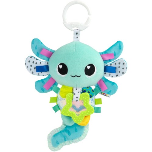 Lamaze Alise the Axolotl Clip & Go Plush Toy