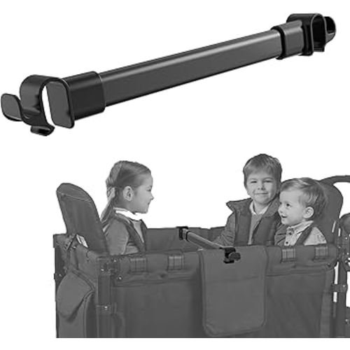 Stroller Wagon Support Bar, Compatible with WONDERFOLD W4 Elite Wagon (4 Seater), Stroller Wagon Accessory for WONDERFOLD W4 Veer Wagon, Removable & Easy to Install, Wagon Support Bar for Kids