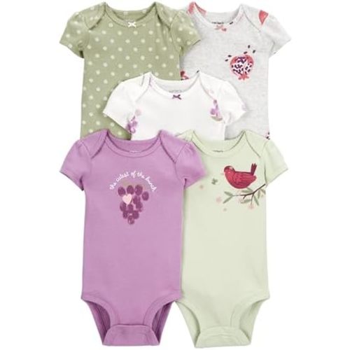 Carter's baby-girls Multi-pk Bodysuits 126g330