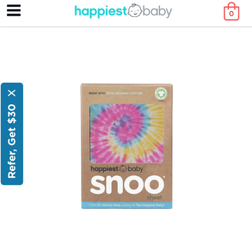 100% Organic Baby Bassinet Sheets for SNOO – Happiest Baby