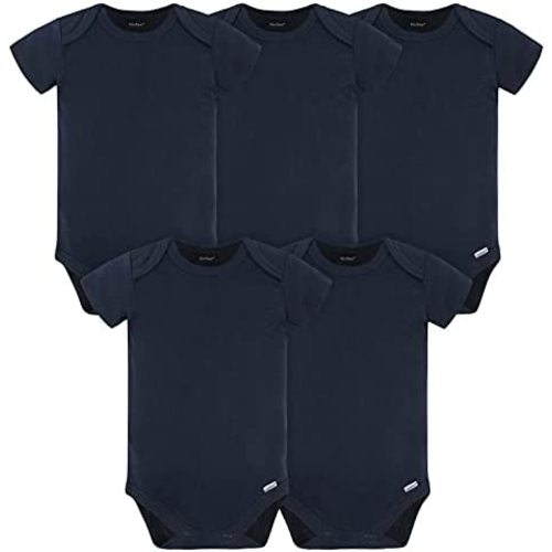 Gerber Baby 5 Pack Onesies Multi-Packs Bundle Interlock 180 Gsm