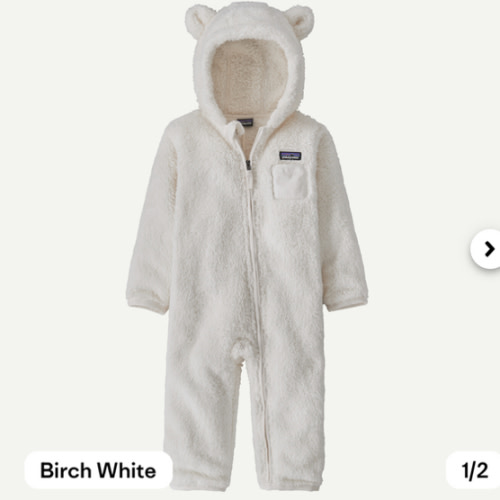 Patagonia Baby Furry Friends Fleece Bunting