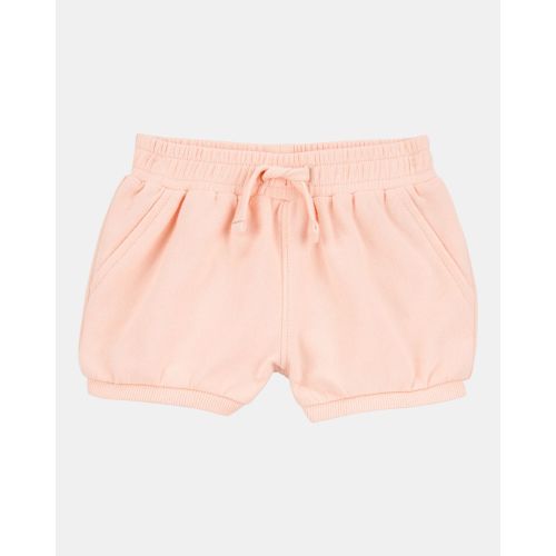 Baby Girl Pull-On French Terry Shorts - Pink - Carter's | Carter's