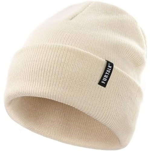 FURTALK Toddler Beanie Baby Boys Girls Beanies Kids Knit Winter Hats for 0-8 Years