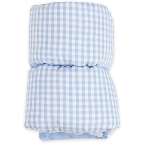 Pello Comfy Cradle Nursing Arm Cushion, Breastfeeding and Bottle Feeding Pillow, Head Support Cushion, Reversible Adjustable Nursing Cushion for Newborn. (Tommy/Dusty Blue)