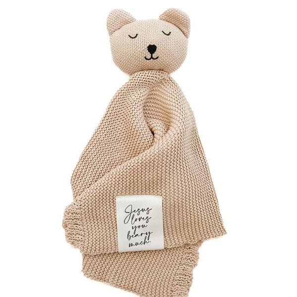 Bear Lovey with Bible Verse