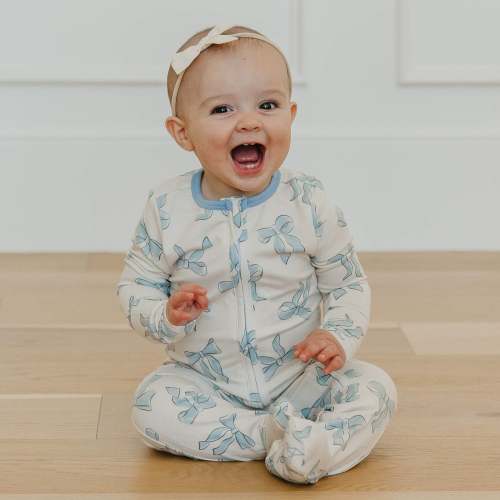 Zip-Up Footie Pajama - Daphne