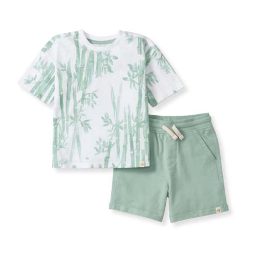 Bamboo Forest Tee & Shorts Set – Burt's Bees Baby 12M