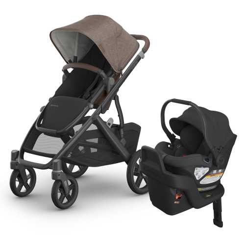 UPPAbaby Vista V3 + Aria Travel System Bundle - Owen / Jake