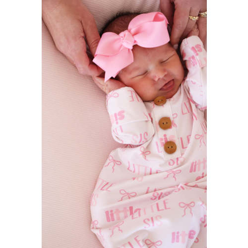 Ribbon Bow Headband in Candy | Caden Lane