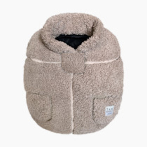 7AM Enfant Car Seat Cocoon - Teddy Oatmeal