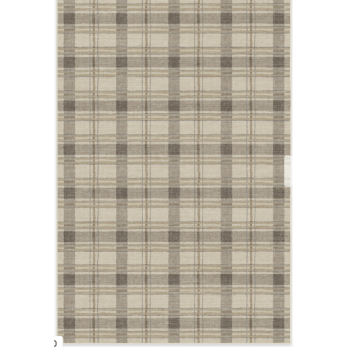 Piper Plaid Neutral Rug | Ruggable US