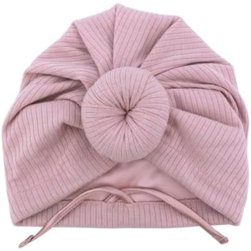Silky Satin Lined Turban Hat for Babies Infant Toddler Girls Boys Bonnet Newborn Cotton Beanie Little Kids Shower Caps