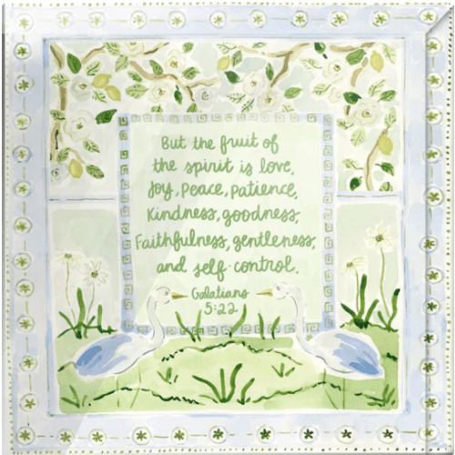 Galatians 5:22 Angel Verse Block