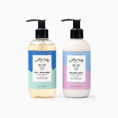 The Wash and Lotion Bundle | Tubby Todd Bath Co.