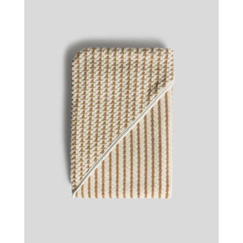 Organic Mini Mosaic Hooded Toddler Towel ( Blush and Adobe) – Parachute Home