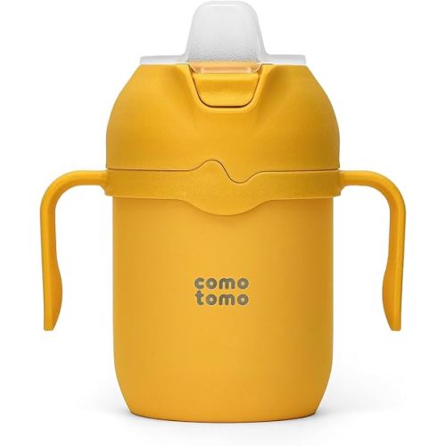 Comotomo Tumbler Sippy Cup - YELLOW