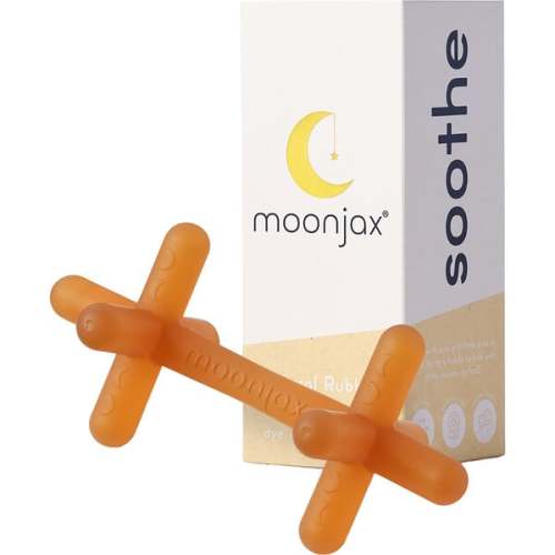 Baby Teether, Natural Rubber Hevea - Moonjax | Maisonette