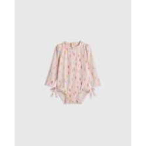Long Sleeve Tie One-Piece Swimsuit