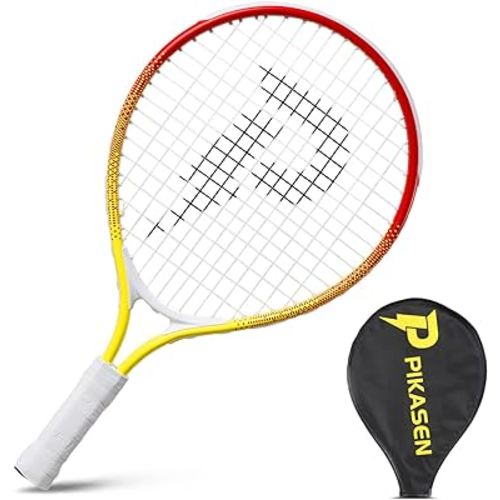 17"-25" Kids Tennis Racket Best Starter Kit for Kids Age 4 and Under with Shoulder Strap Bag and Mini Tennis Racket Toddler Tennis Raquet