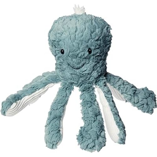 Mary Meyer Putty Stuffed Animal Soft Toy, 14-Inches, Slate Blue Octopus
