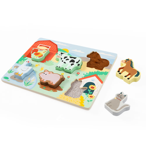 Farm Textured Puzzle