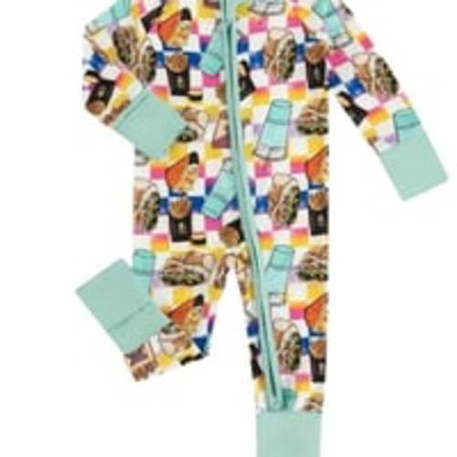 Taco Bell 0-3 month Infant Sleeper Pajamas - NWT