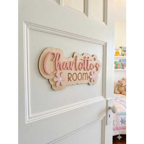 Personalized Kids Name Door Hanger- for Hannah