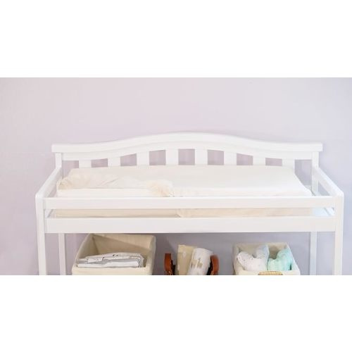 Naturepedic Organic Contoured Changing Pad Cover - Easy to Clean, Lightweight & Portable - Comfort 2-Sided and 4-Sided Waterproof Baby Diaper Changing Pad Cover - 16" x 31"
