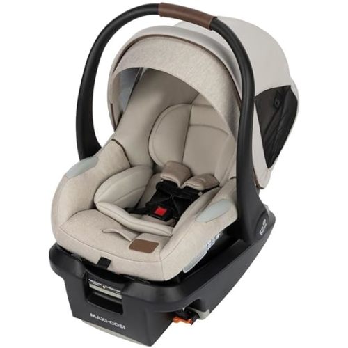 Maxi-Cosi Mico Luxe+ Infant Car Seat, Lightweight, Easy Install with MaxiLock™ Technology, Washable Seat Cover, ClimaFlow™ Ventilation, Side Impact Protection, EcoCare Fabrics