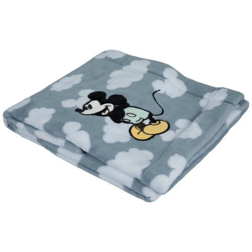 Moonlight Mickey Fleece Baby Blanket