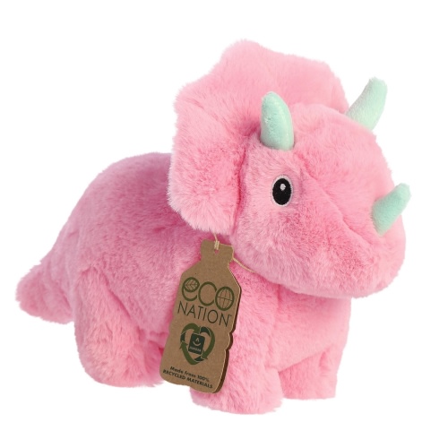 Trix Triceratops - Charming Eco-Nation Stuffed Animals - Aurora – Aurora®