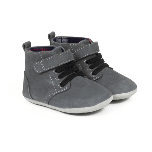 Robeez Thiago Charcoal