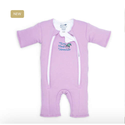Lavender Baby Merlin’s Magic Sleepsuit | 100% Cotton for Infant Sleep