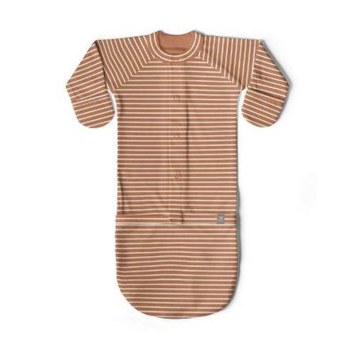 Goumi 24 Hour Convertible Sleeper Baby Gown - Sandstone 0-3m